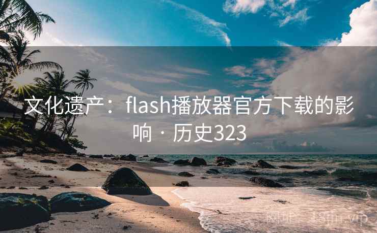 文化遗产：flash播放器官方下载的影响 · 历史323